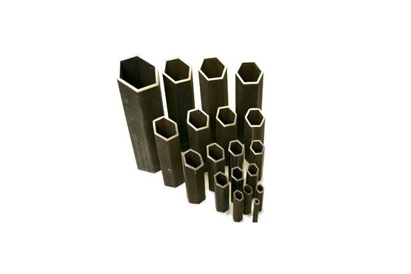Hexagon tubes in C35E steel 